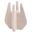 Candle Holder in Beige Marble