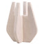 Candle Holder in Beige Marble