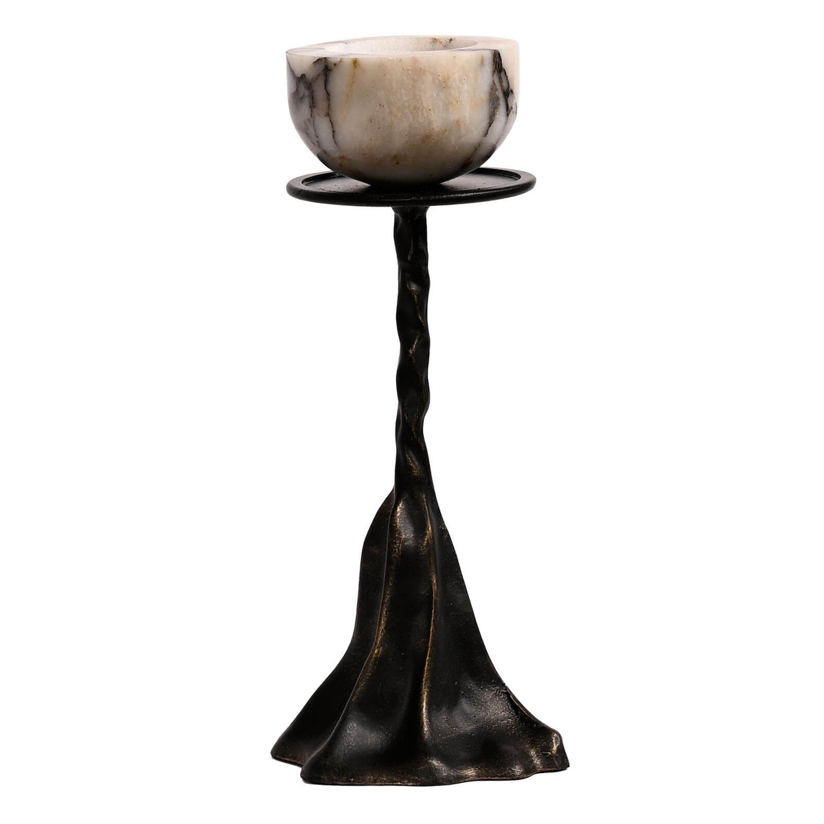 Modern Pedestal Candle Holder - Small