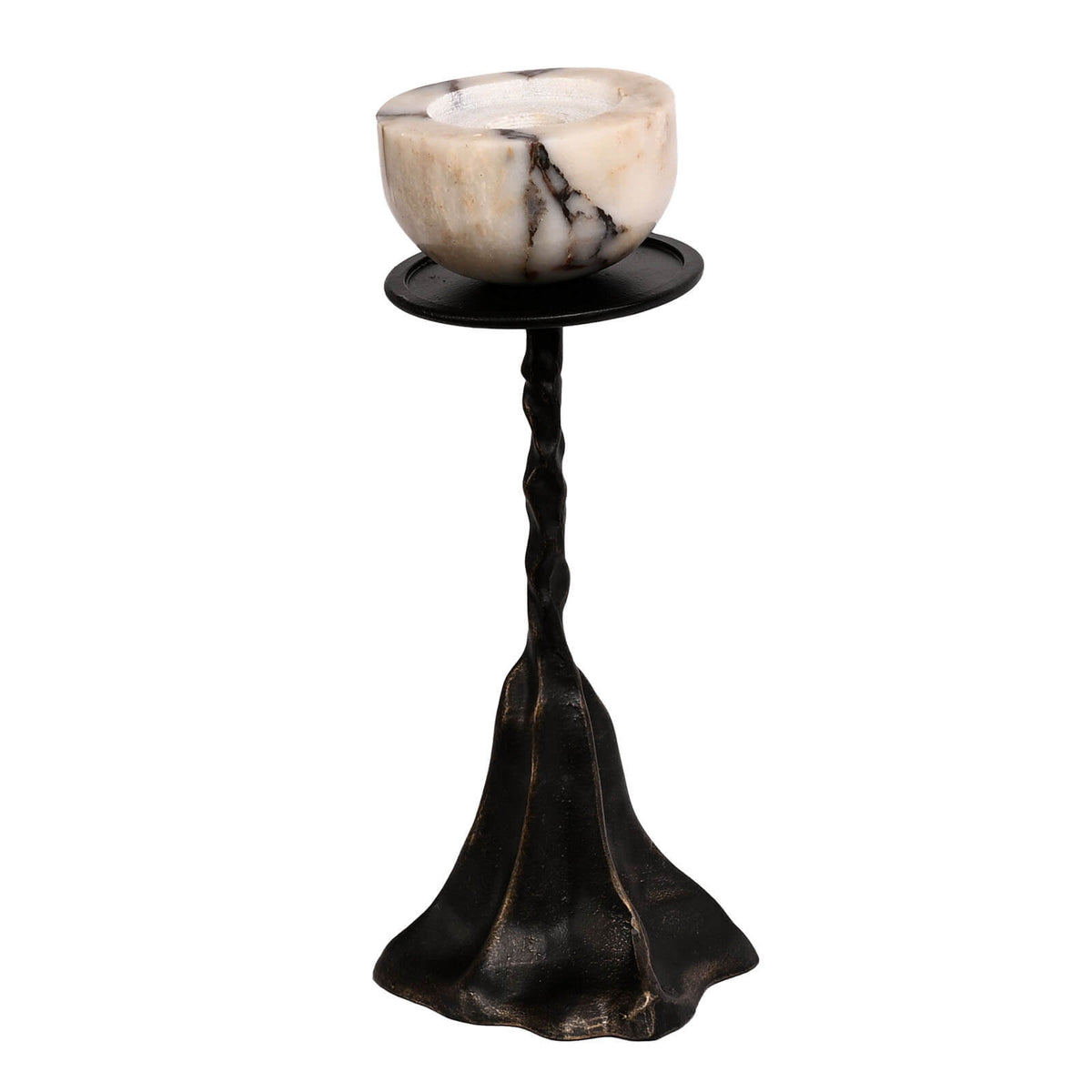 Modern Pedestal Candle Holder - Small
