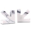 Arrow Bookends in Marble