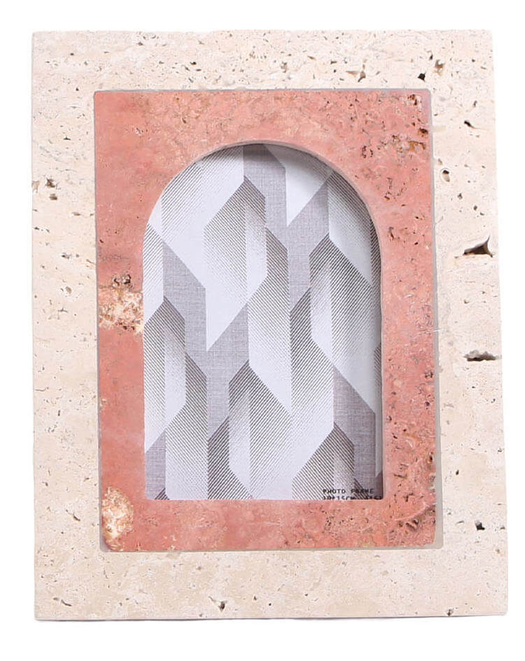 Picture Frame in Blush Marble - Large
