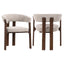 Dining chair Contigo mocca fancy