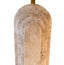 Ishtar Gate Travertine Table Lamp