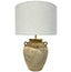 Wabi-Sabi Rustic Retro Handmade Pottery Table Lamp