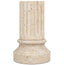 Lachlan Pillar Bookend in Travertine - Single