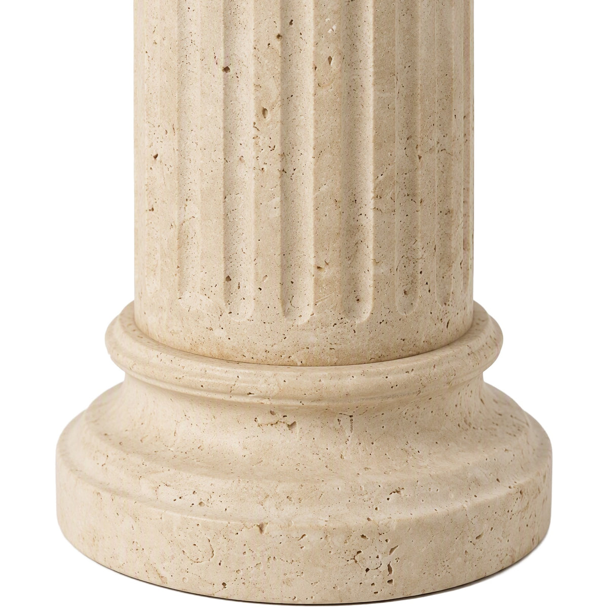Marcello Decorative Object in Travertine - Large