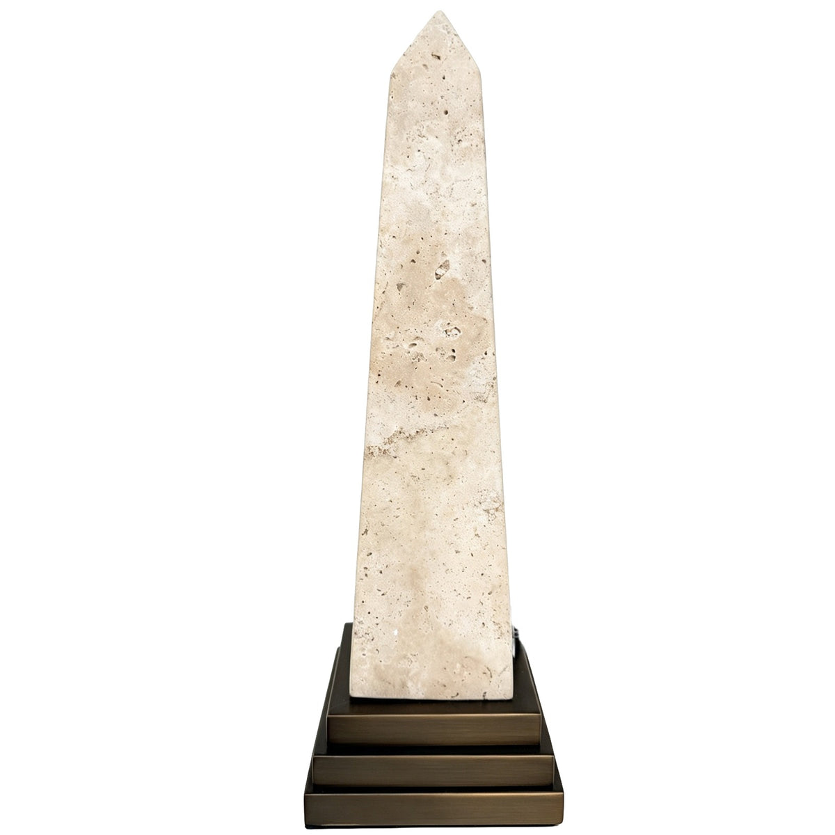 Darius Sculpture in Travertine - Small