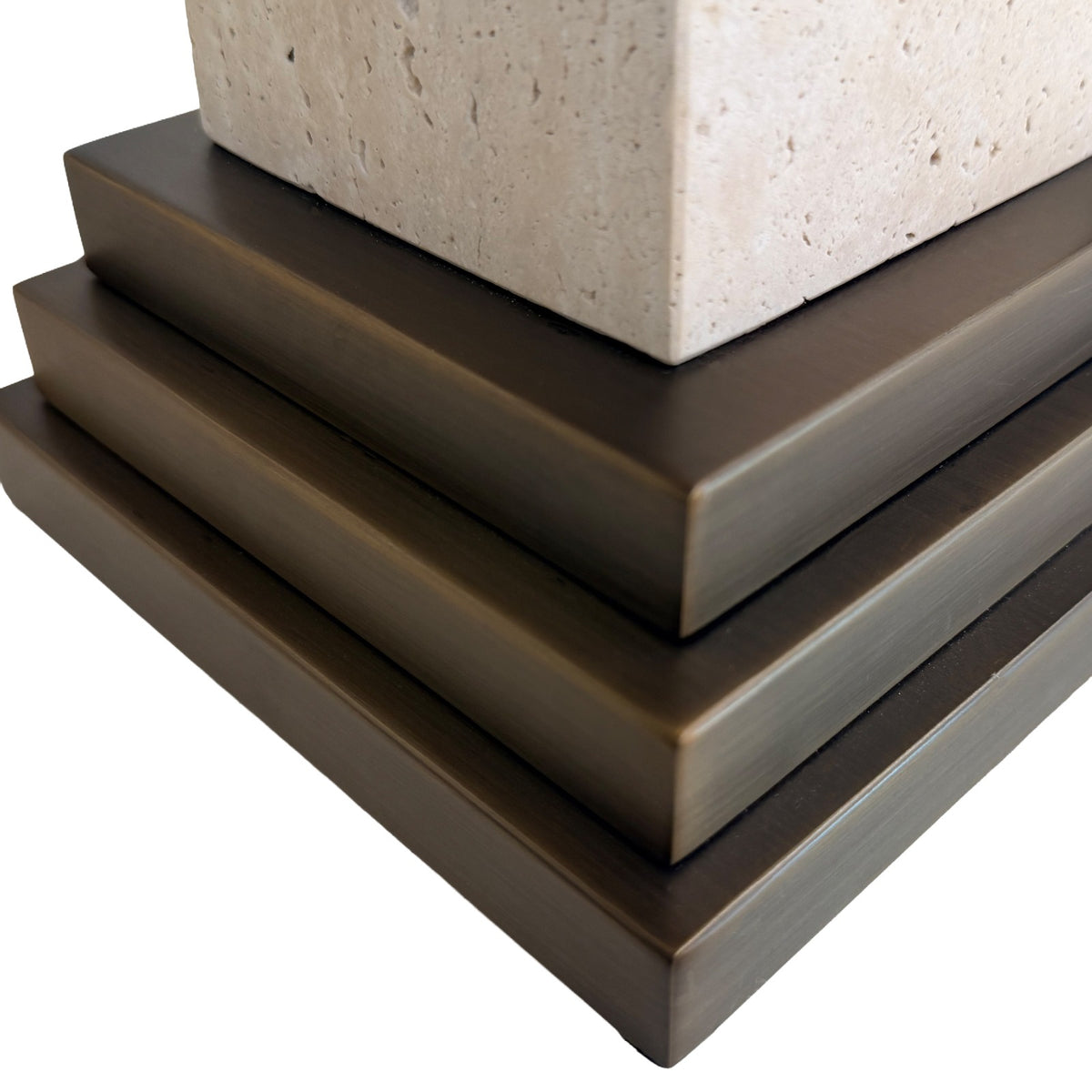 Darius Sculpture in Travertine - Large