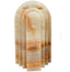 Osmond Bookend in White Jade Marble - Single
