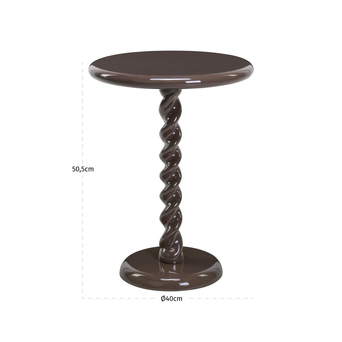 End table Caspian Chestnut