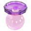 Candle holder Una pink