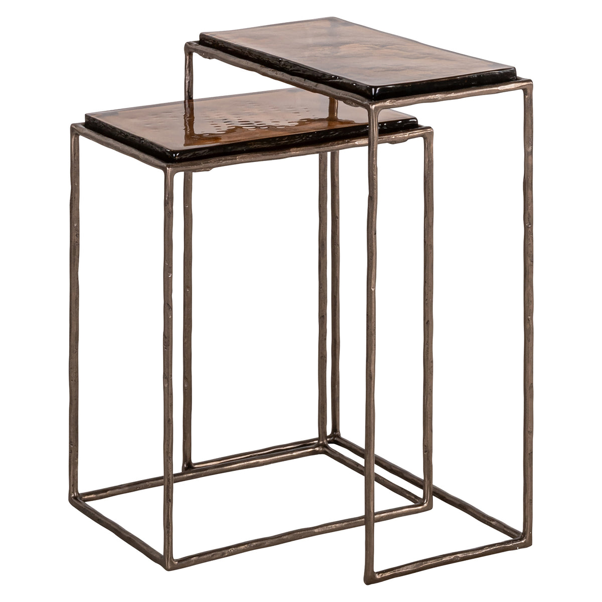 End table Villano bronze (Set of 2)