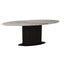 Dining table Rasford dark brown oval 200
