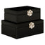 Storage box Vivy black large