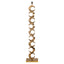 Floor lamp Amina brass antique