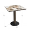 Bistro table Langford brown 70x70