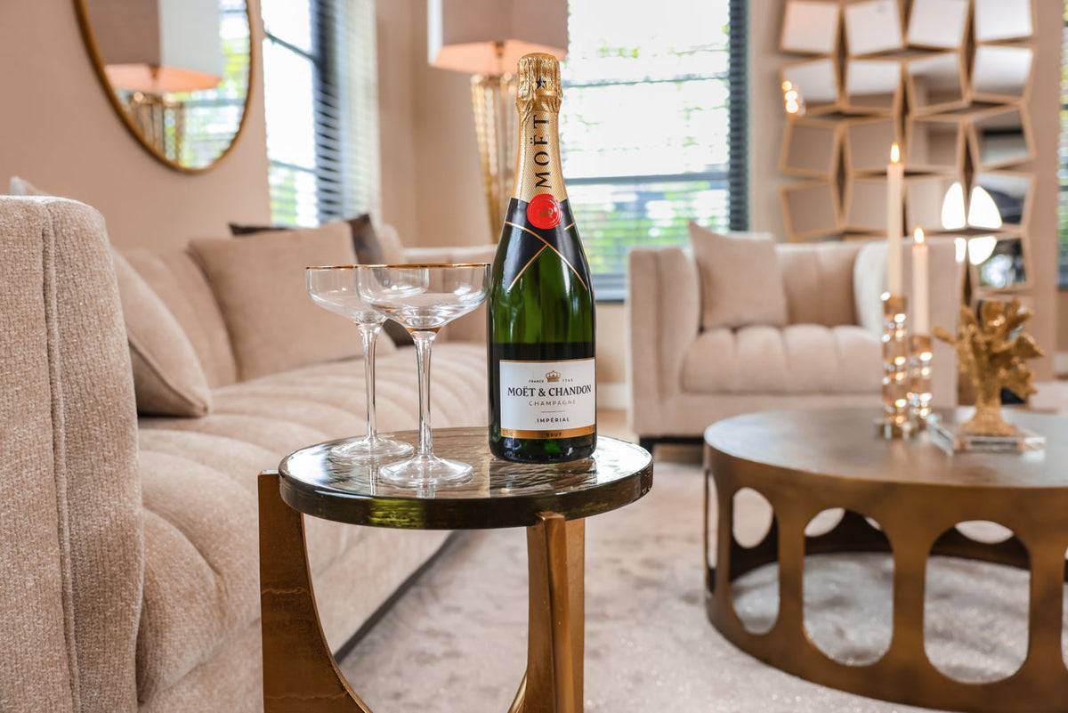 Decorative object Mette gold