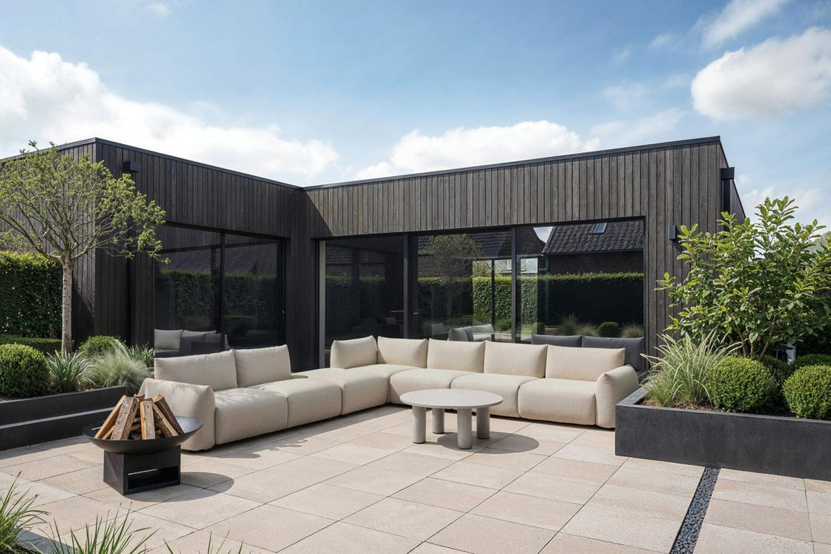 Outdoor sofa Dawson beige alpine extra element 