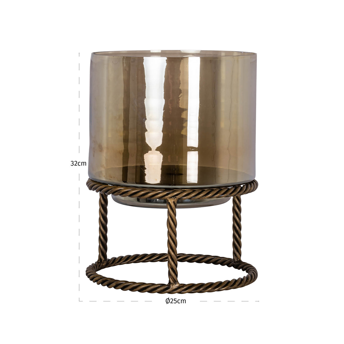 Hurricane light Ropia gold large