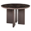 Dining table Almundi chocolat brown 120