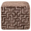 Pouffe & Footstool Ciela brown labyrinth