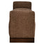 Bench Winslov brown blockweave fire retardant
