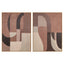 Wall art Tatu left brown
