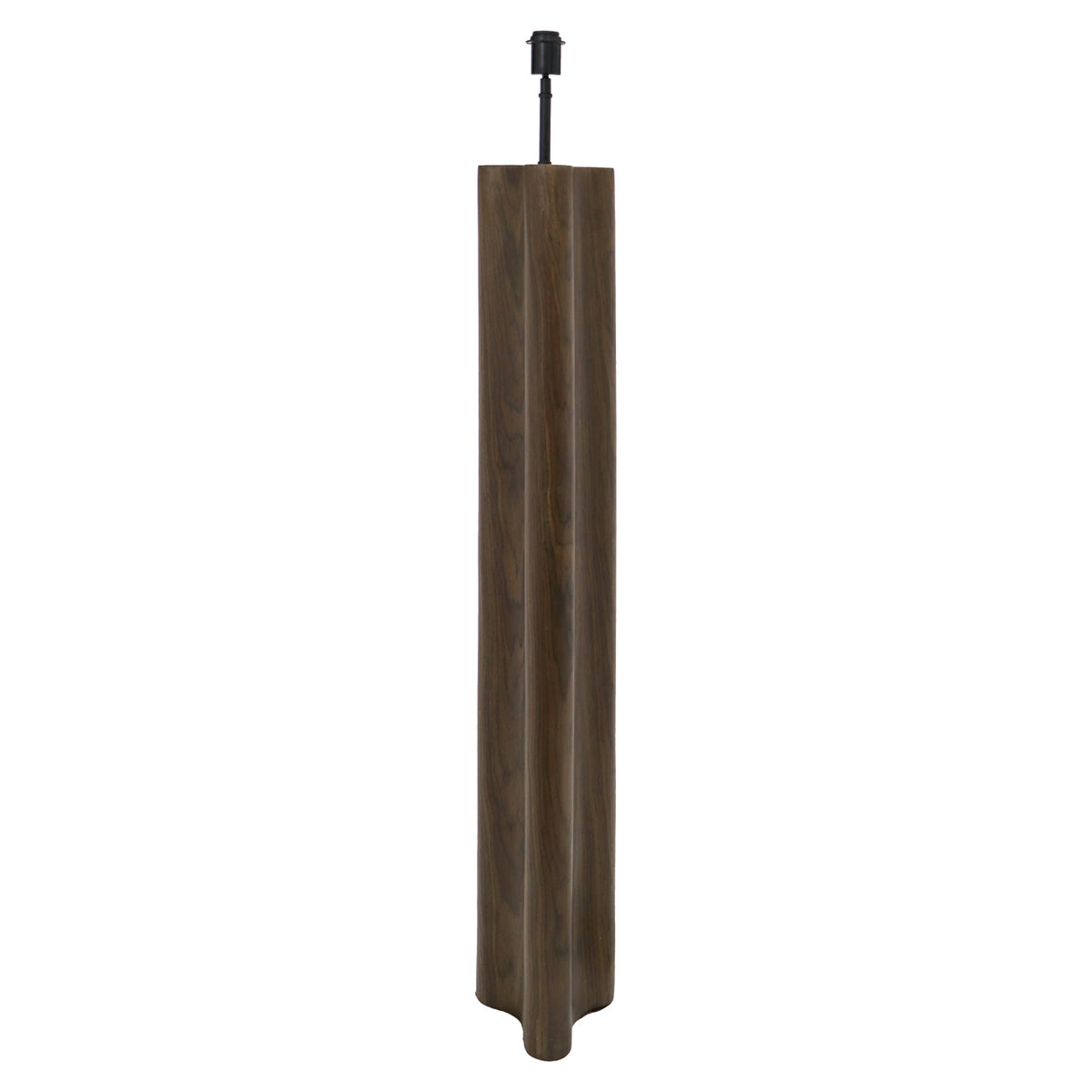 Floor lamp Jamy walnut
