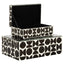 Storage box Vivian black large