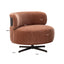 Lounge chair Lauren be straight mocha mousse swivel