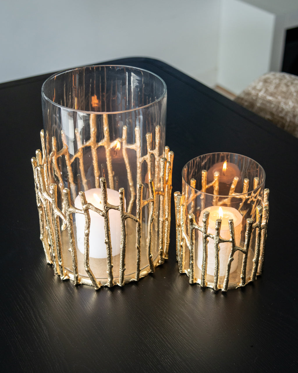 Hurricane light Loretta gold large