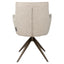 Dining chair Dakota natural chunky swivel with arm