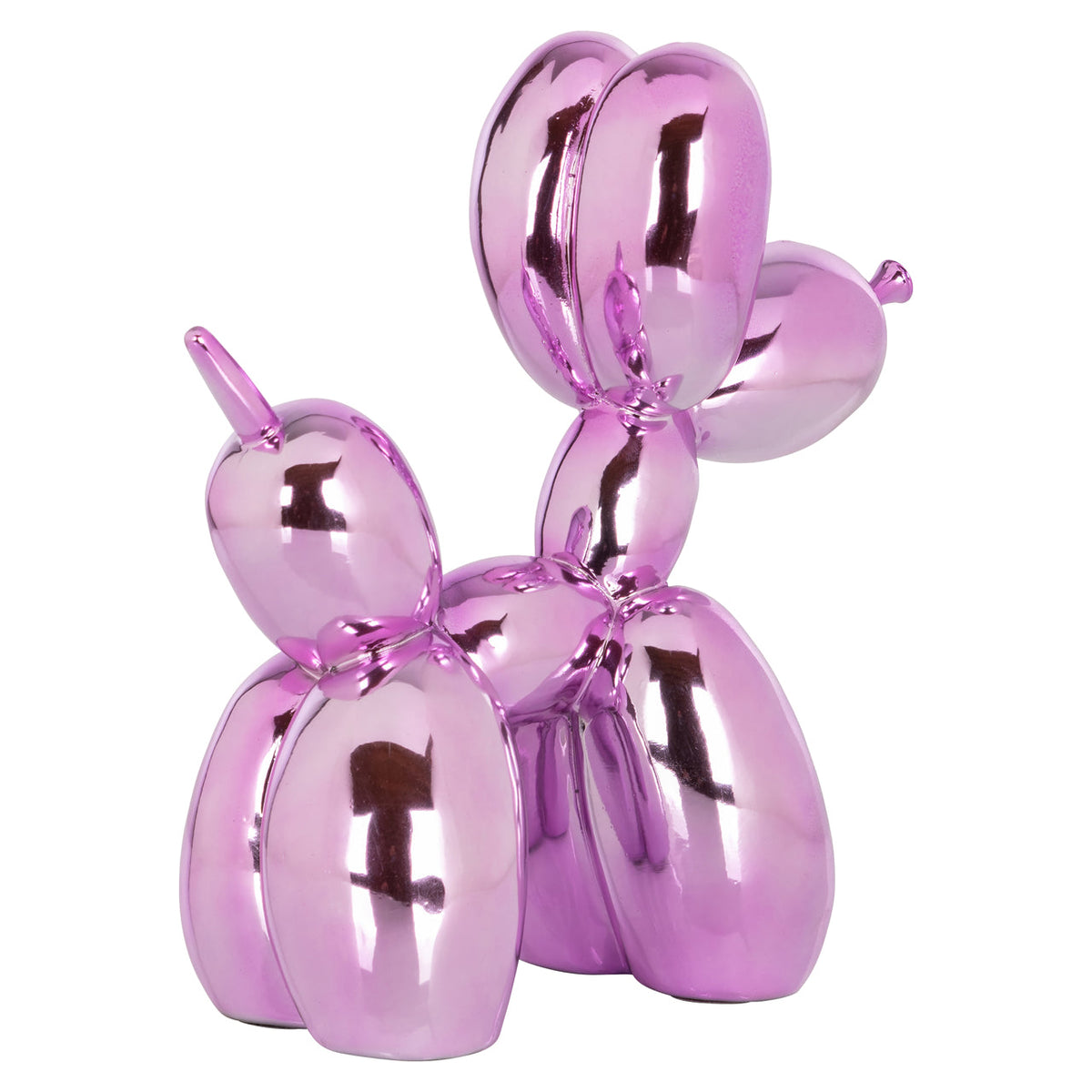 Decorative object Dog pink