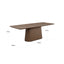 Dining table Windsor walnut 230