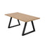 Fairmont Dining Hyde Natural Dining Table House of Isabella UK