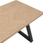 Fairmont Dining Hyde Natural Dining Table House of Isabella UK