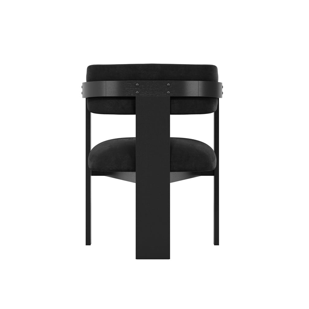 Fairmont Dining Mai Black Dining Chair House of Isabella UK