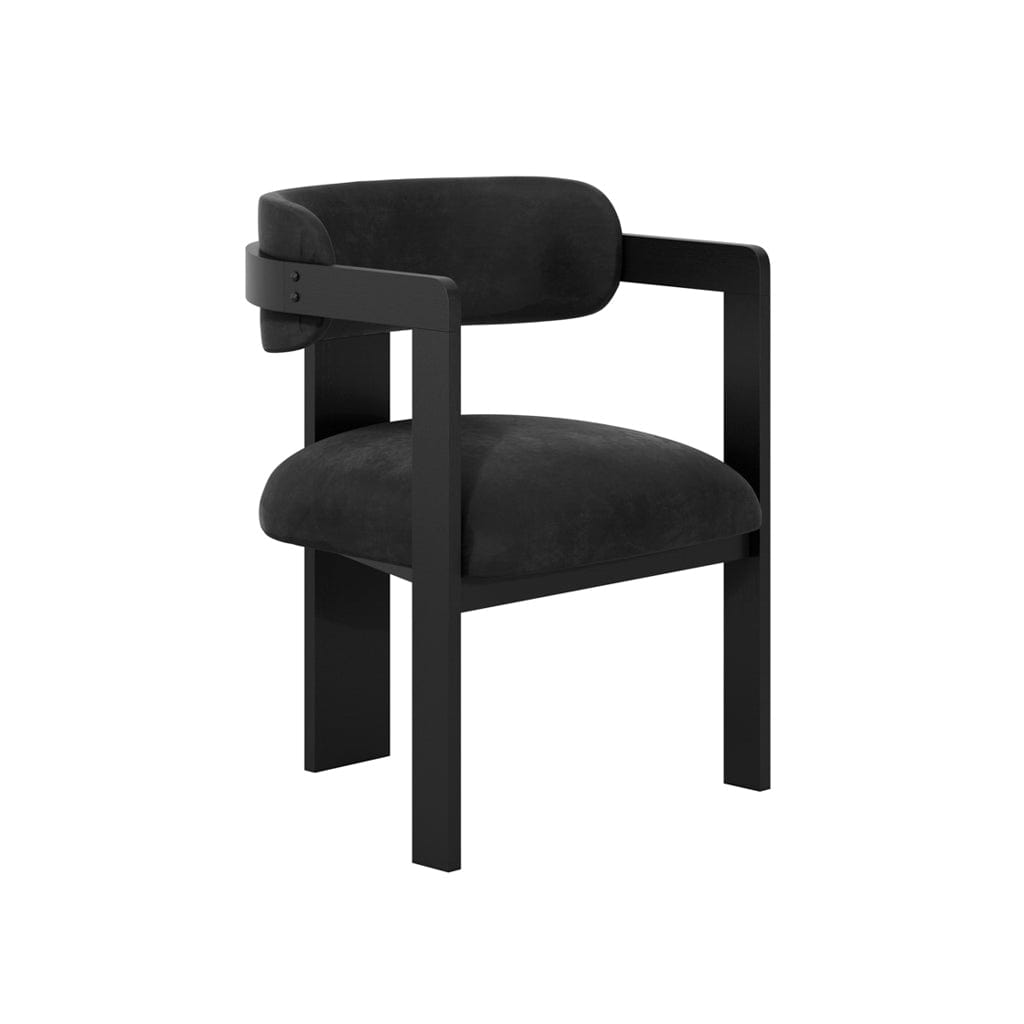Fairmont Dining Mai Black Dining Chair House of Isabella UK