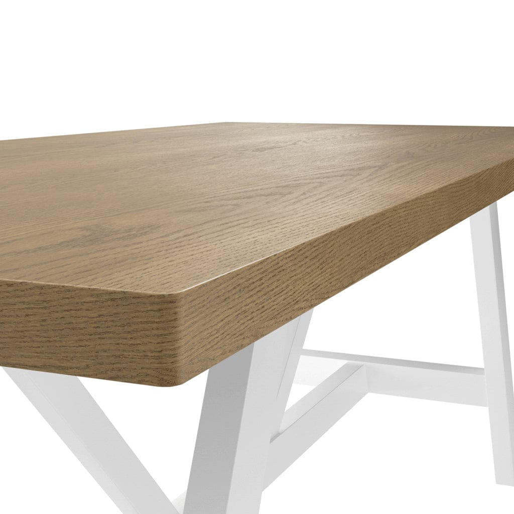 Fairmont Dining Nantucket Latte & White Dining Table House of Isabella UK