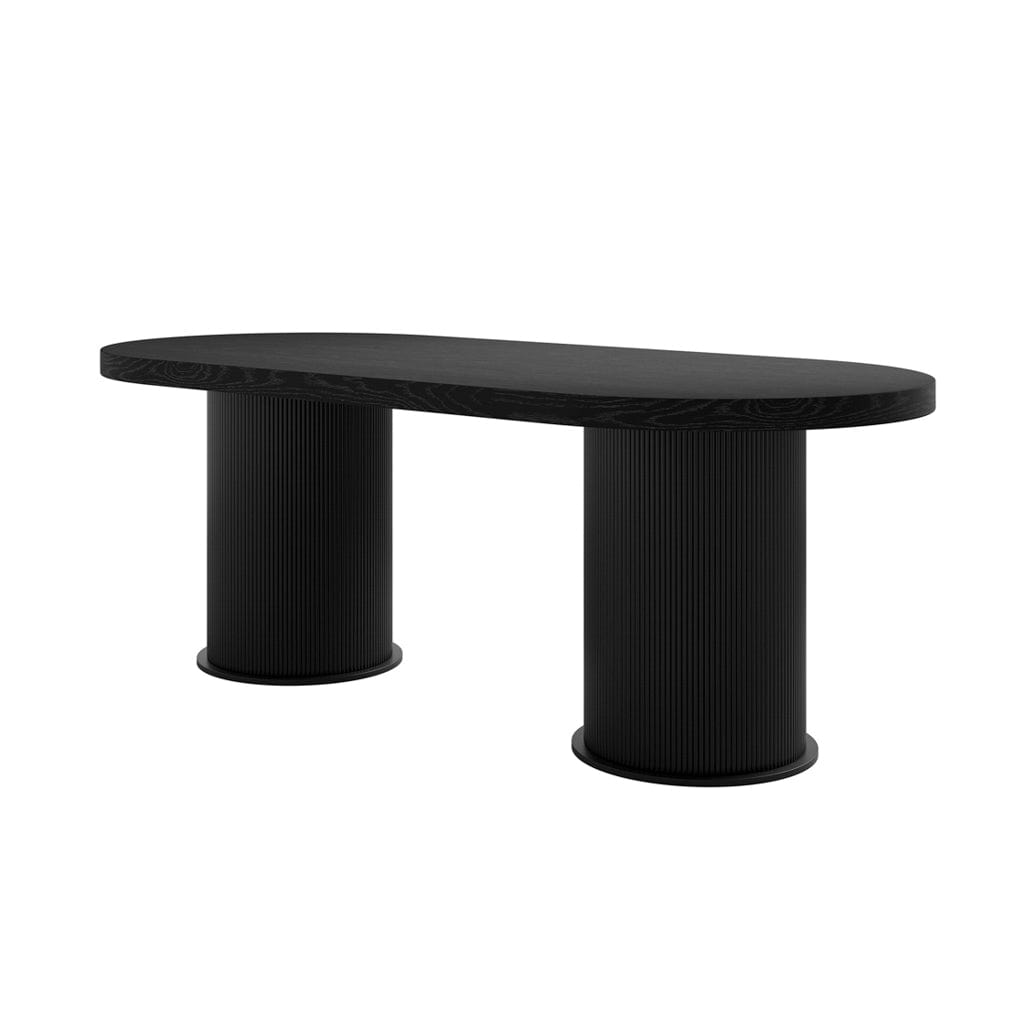 Rina Black Dining Table.