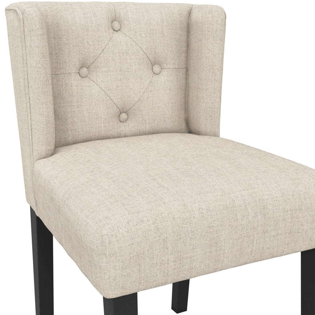 Fairmont Dining Shay Stone Winged Dining Chair Without Arms House of Isabella UK