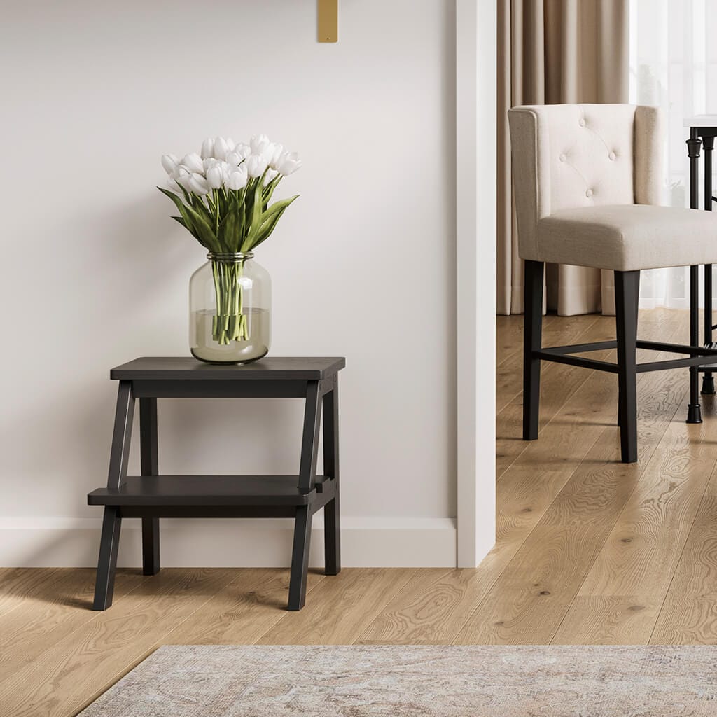 Fairmont Living Addie Black Stool House of Isabella UK