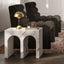Fairmont Living Archie Calacatta Large Side Table House of Isabella UK