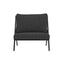 Fairmont Living Aspen Black and Black Chair House of Isabella UK