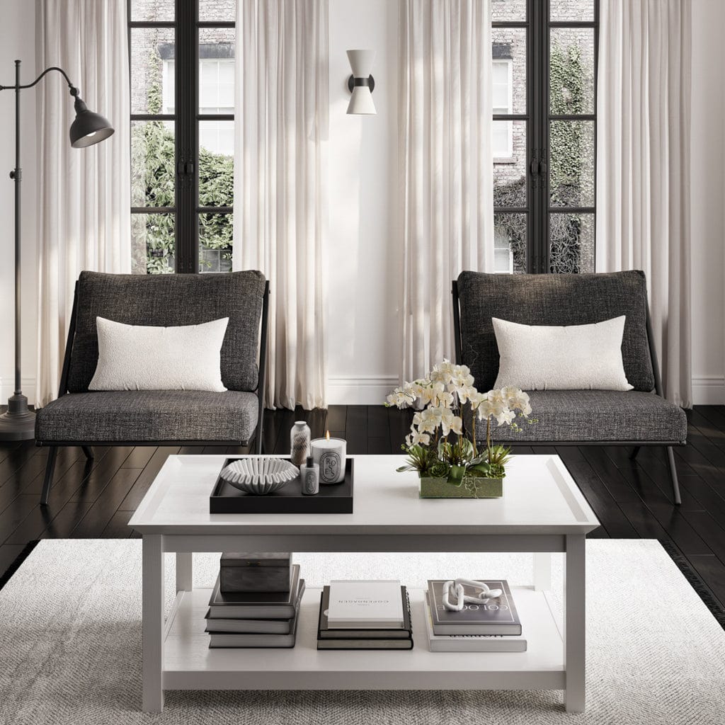 Fairmont Living Aspen Black and Black Chair House of Isabella UK