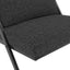 Fairmont Living Aspen Black and Black Chair House of Isabella UK