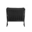 Fairmont Living Aspen Black and Black Chair House of Isabella UK