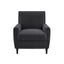 Fairmont Living Atticus Anthracite Footstool House of Isabella UK