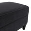 Fairmont Living Atticus Anthracite Footstool House of Isabella UK